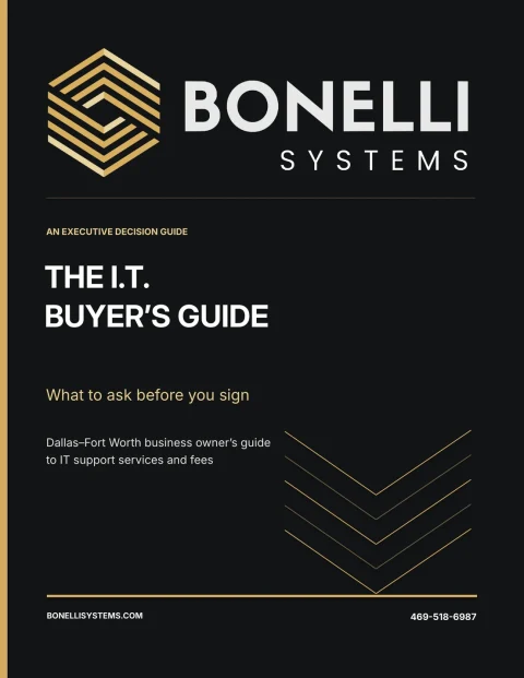 The I.T. Buyer's Guide by Bonelli Systems – What to ask before you sign